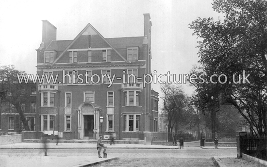 Hackney Police Station, Lower Clapton Road, Hackney, London. c,1910.